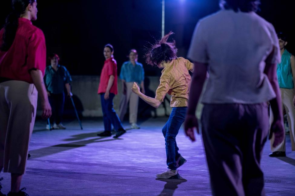 a photo from the work 'If I Can Not Dance, I Will Not Be a Part of Your Revolution'