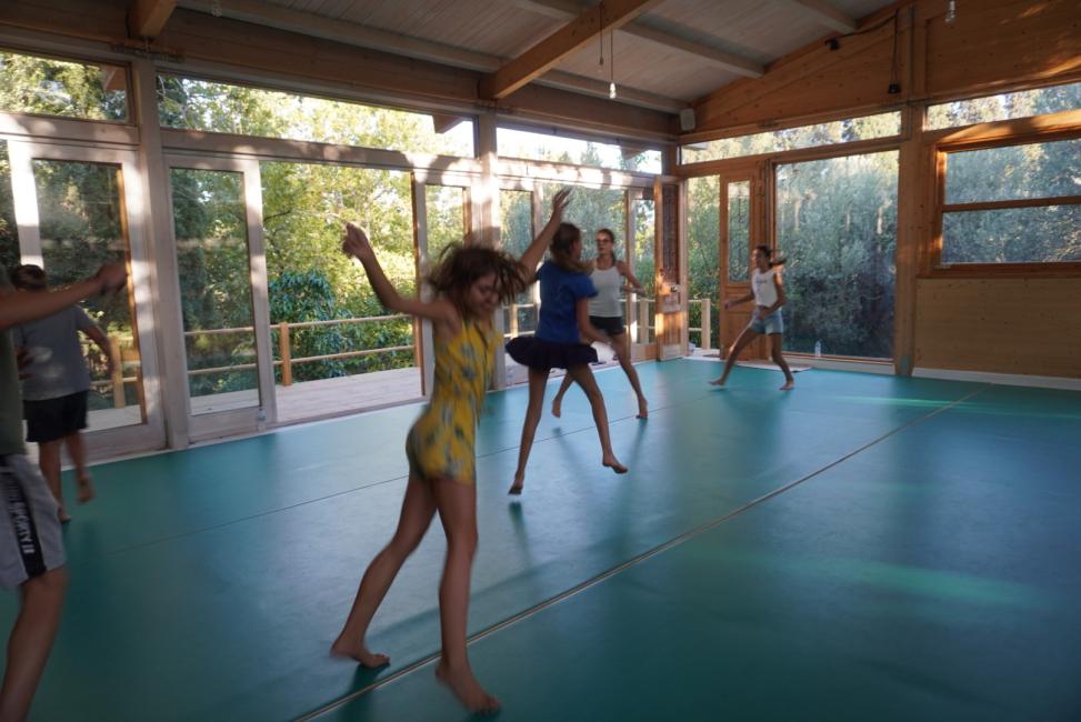 Solace in movement workshop for youth
